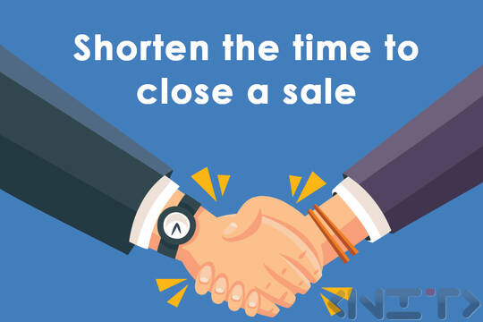 9 ways to shorten the time to close a sale