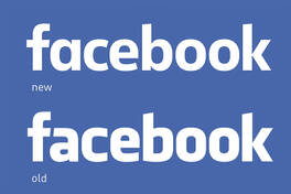 Facebook redesigned its logo