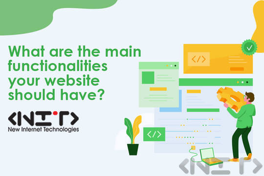 What are the main functionalities your website should have?