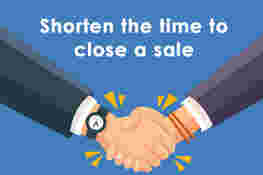 9 ways to shorten the time to close a sale