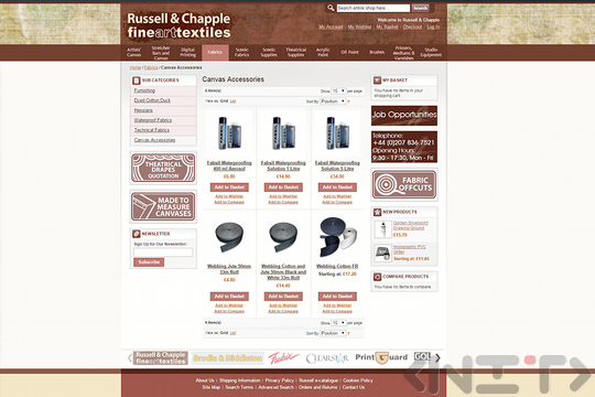 Уеб сайтът на Russell&Chapple_3