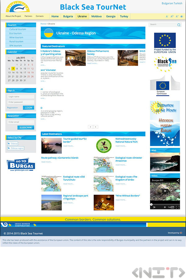 Website development for Black Sea Tournet by NIT-New Internet Technologies Ltd_2