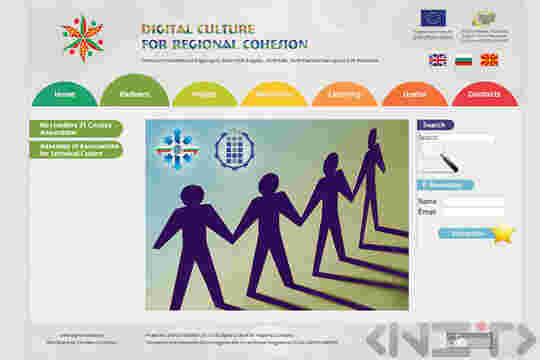Website development for Digital Culture for Regional Cohesion by NIT-New Internet Technologies Ltd_2