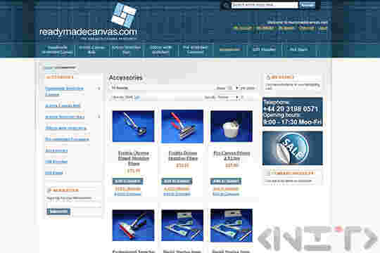 Online store development for Readymadecanvas.com by NIT-New Internet Technologies Ltd_3
