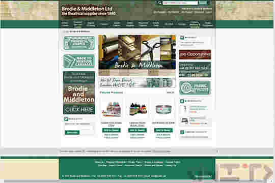 Online store development for Brodie&Middleton Ltd by NIT-New Internet Technologies Ltd._1