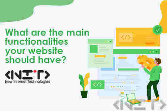 What are the main functionalities your website should have?